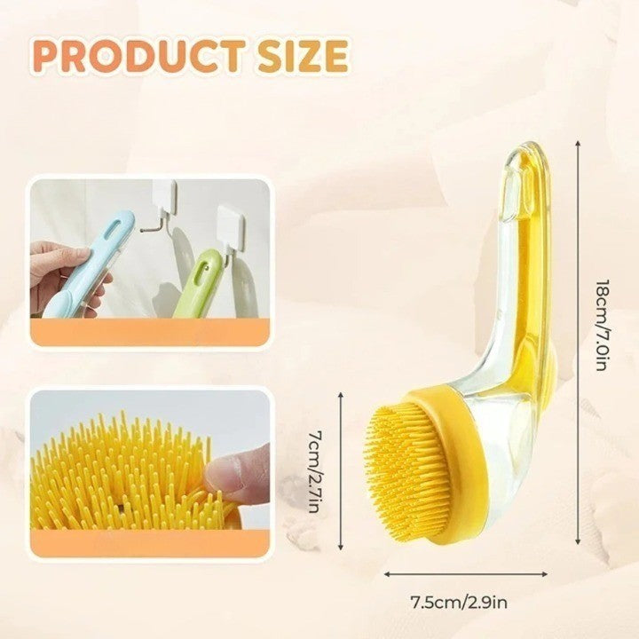 Bubbly Cleaner Pet Bath Massage Brush - Image 7