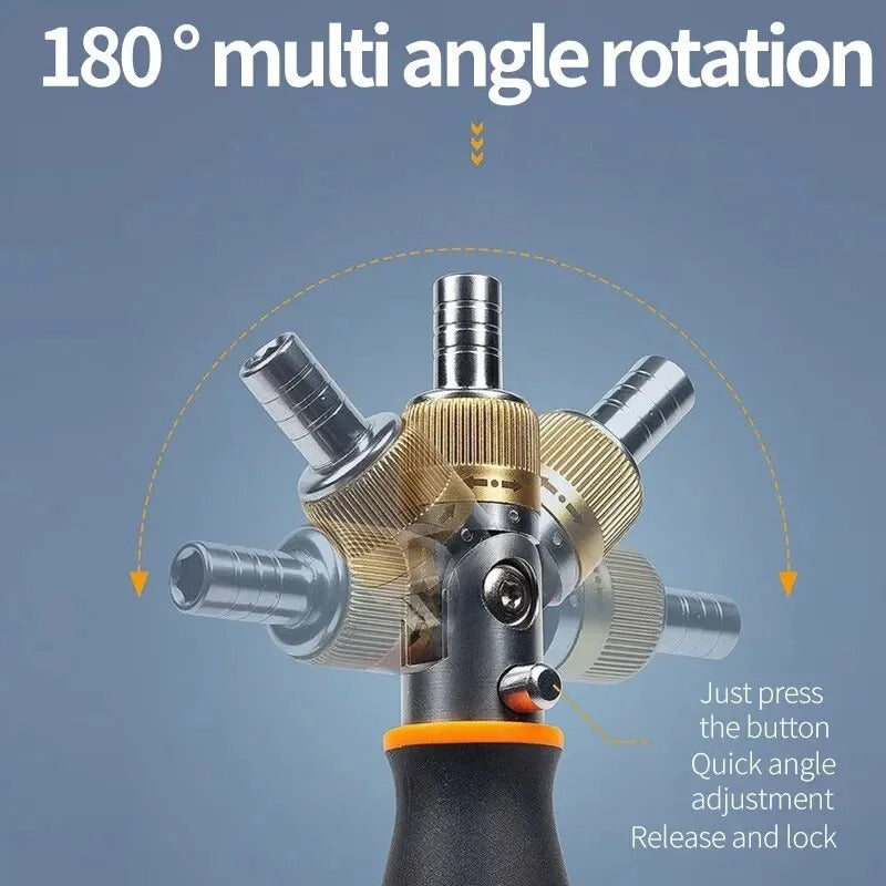 10in1 Multi-Angle Portable Ratchet Screwdriver - Image 4