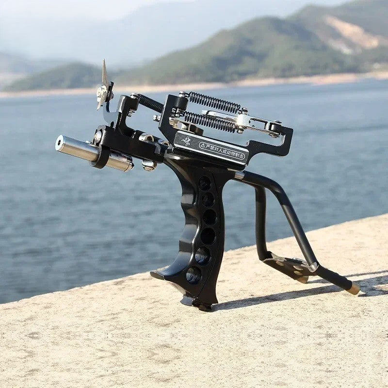Ultra Aim Precision Tactical Laser Metal Slingshot - Image 2