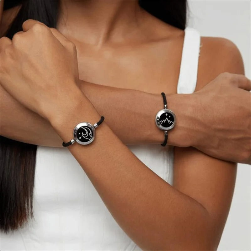 Love Link Couples Smart Bracelet Set - Image 1