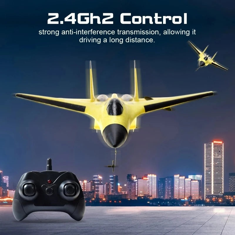 Remote Control Foam Fighter Airplane Toy - Image 5