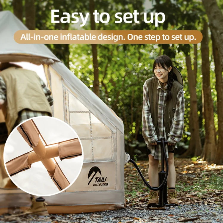 Outdoor Mansion Inflatable Waterproof Comfy Giant Tent - Image 5