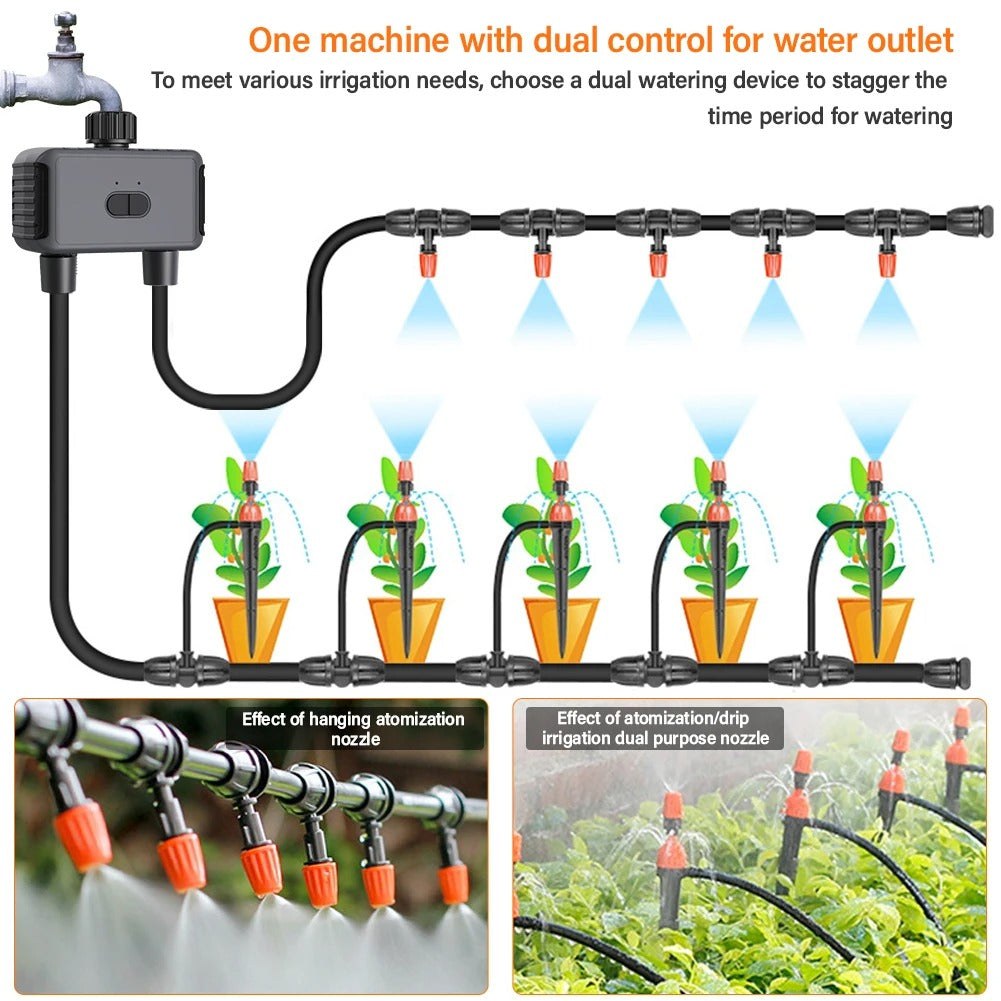 Garden Irrigation App-Controlled Automatic Timer