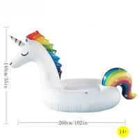 6 Person Huge Unicorn Pool Float Inflatable Giant Unicorn Swimming Pool Island - Image 6
