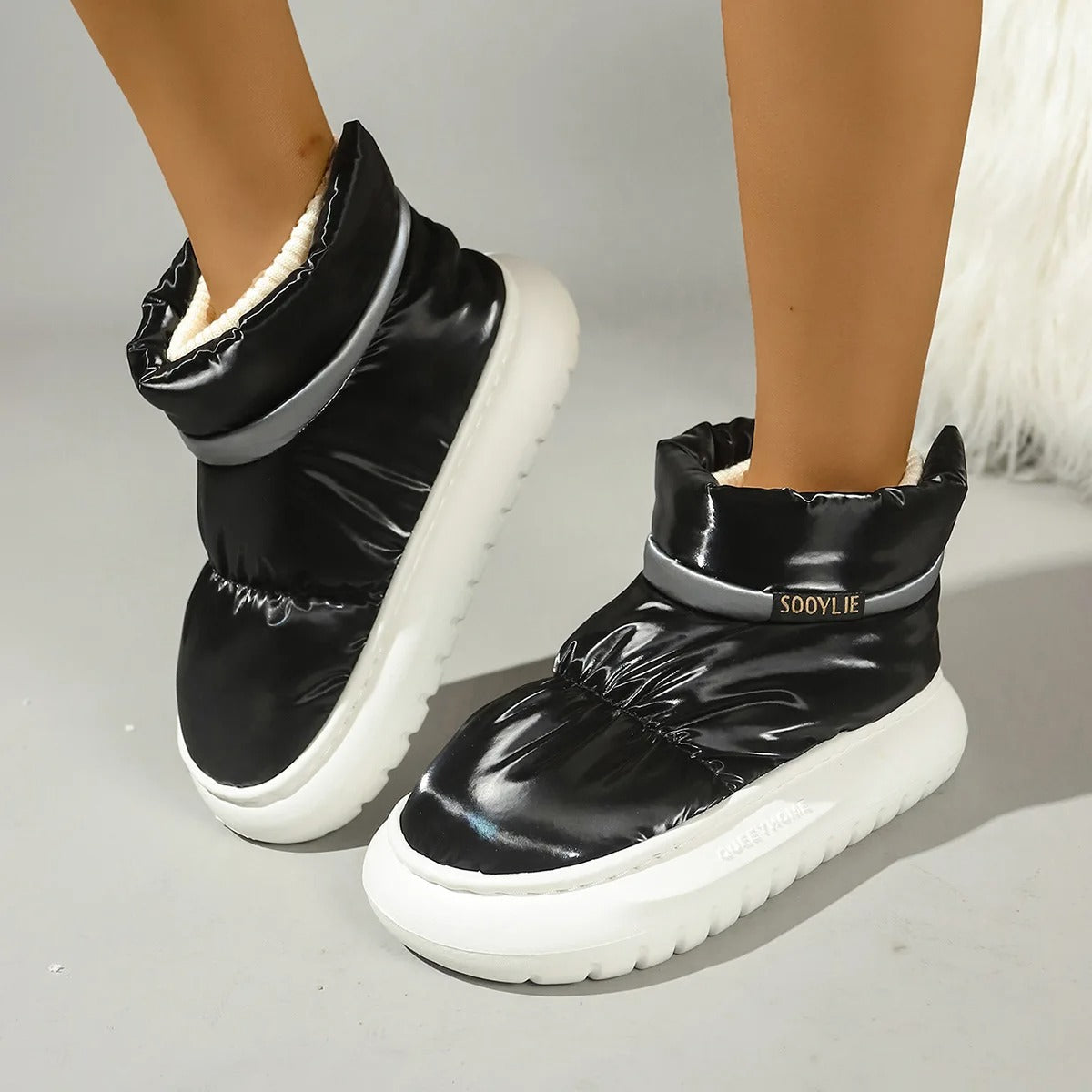 Winter Warmth Cozy Snow Boots - Image 2