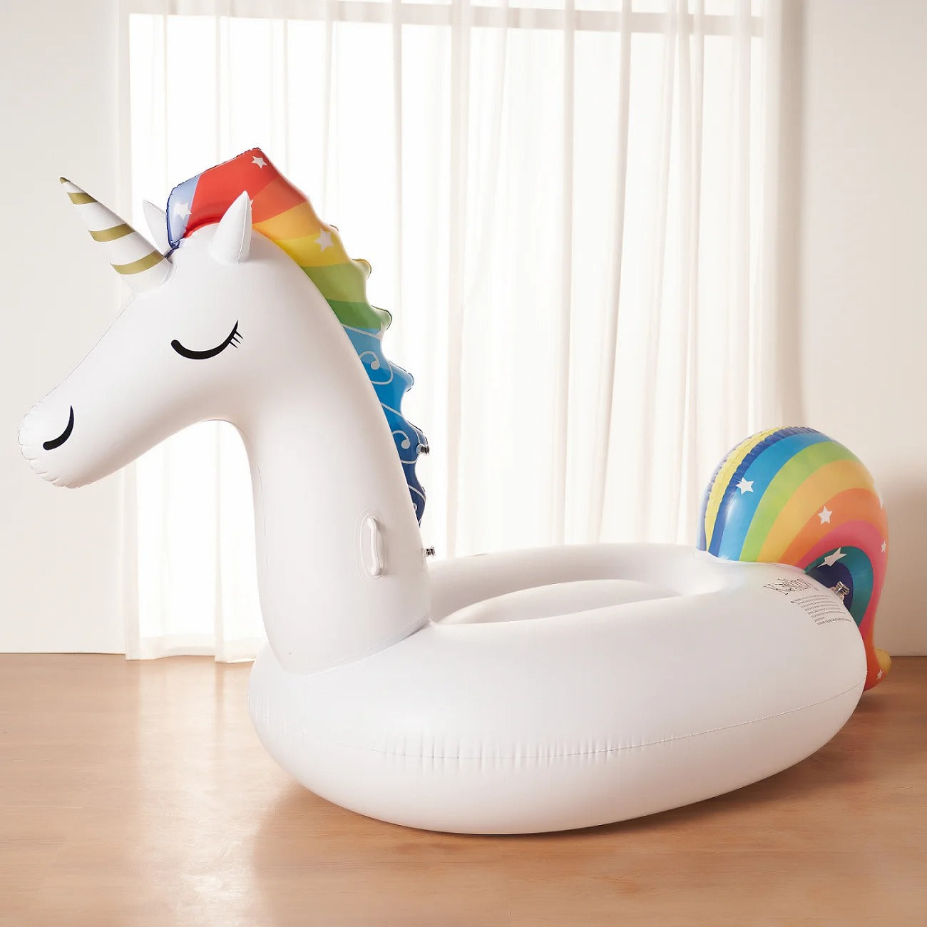 6 Person Huge Unicorn Pool Float Inflatable Giant Unicorn Swimming Pool Island - Image 0