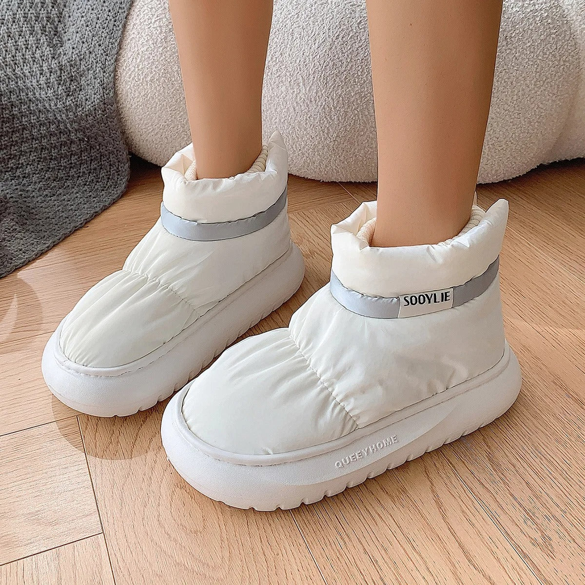 Winter Warmth Cozy Snow Boots - Image 0