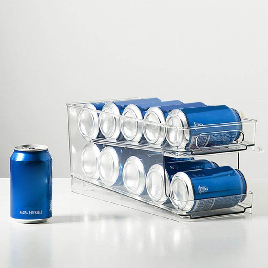 Refrigerator Storage Organizer Can Dispenser - Image 0