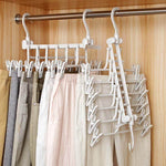 Foldable Non Slip Easy Storage Smart Clothes Hanger - MaviGadget