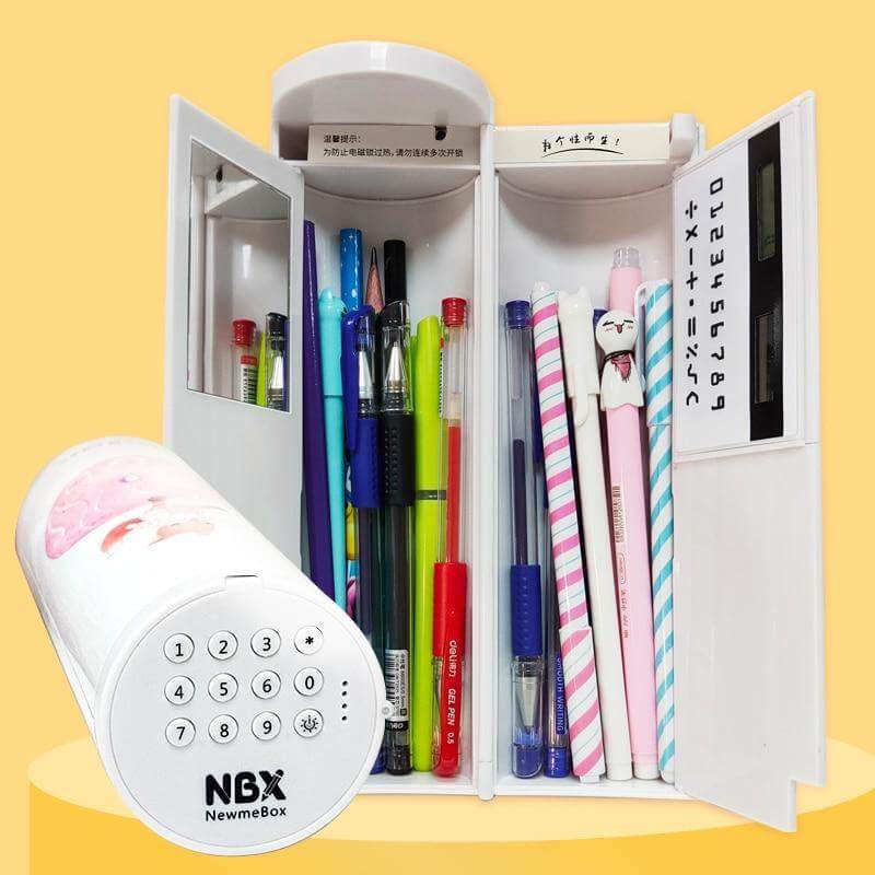 Safe Electronic Password Pencil Case Storage