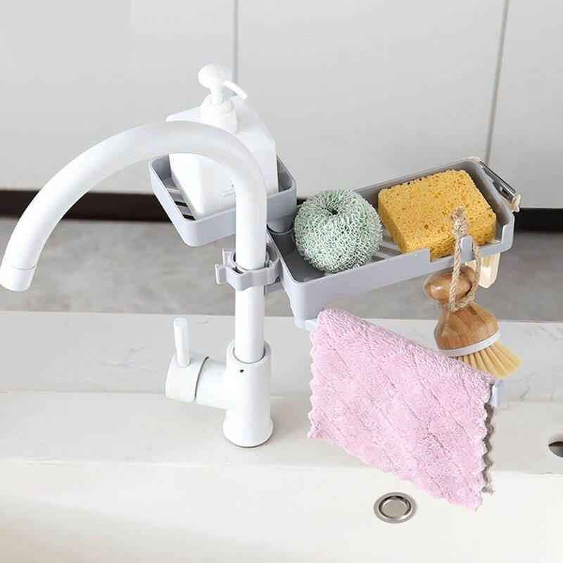 Multilayer Rotatable Kitchen Sink Drain Organizer - Image 0