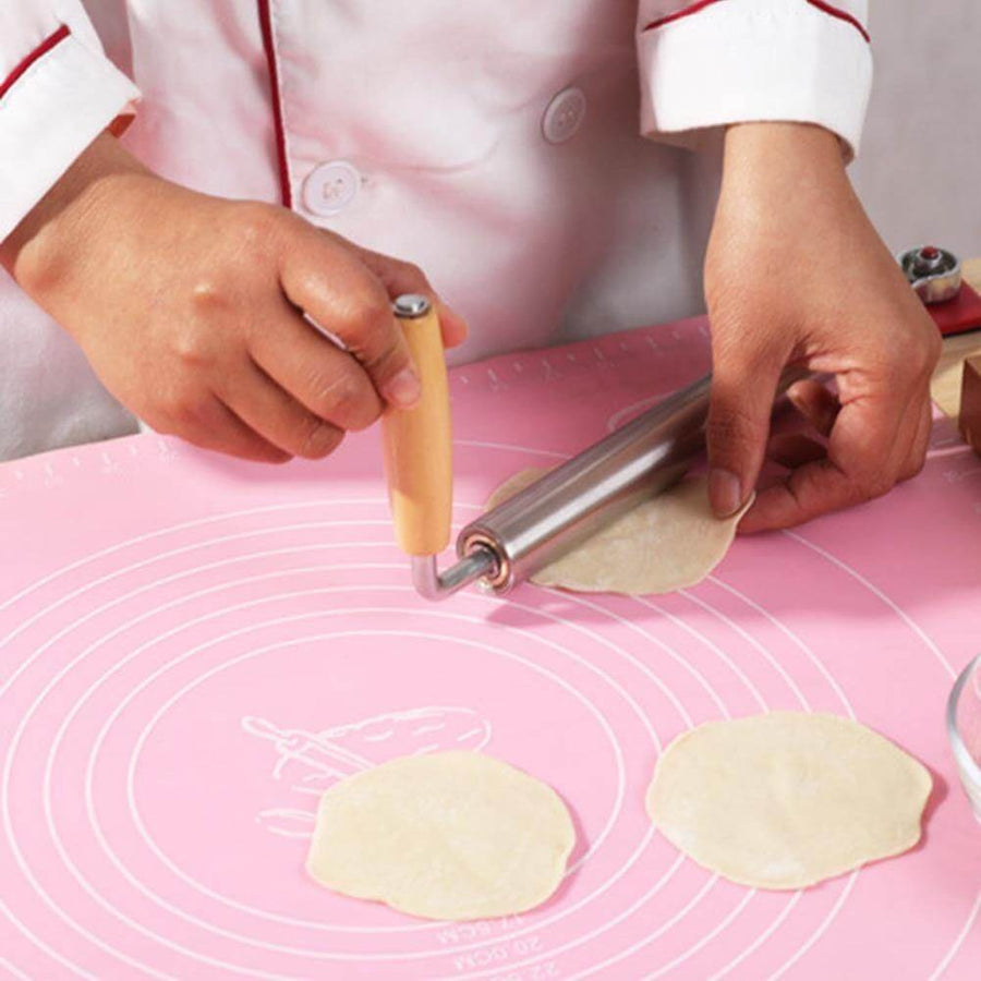 Stainless Steel Easy Dough Roller Pin - Image 6