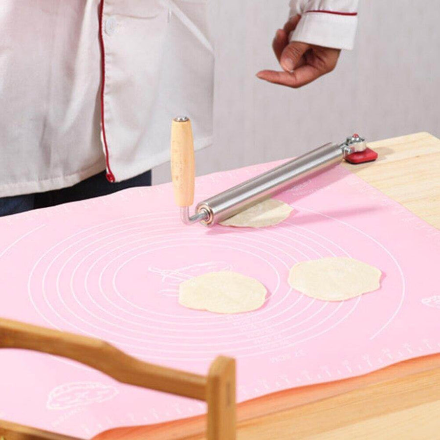 Stainless Steel Easy Dough Roller Pin - Image 5