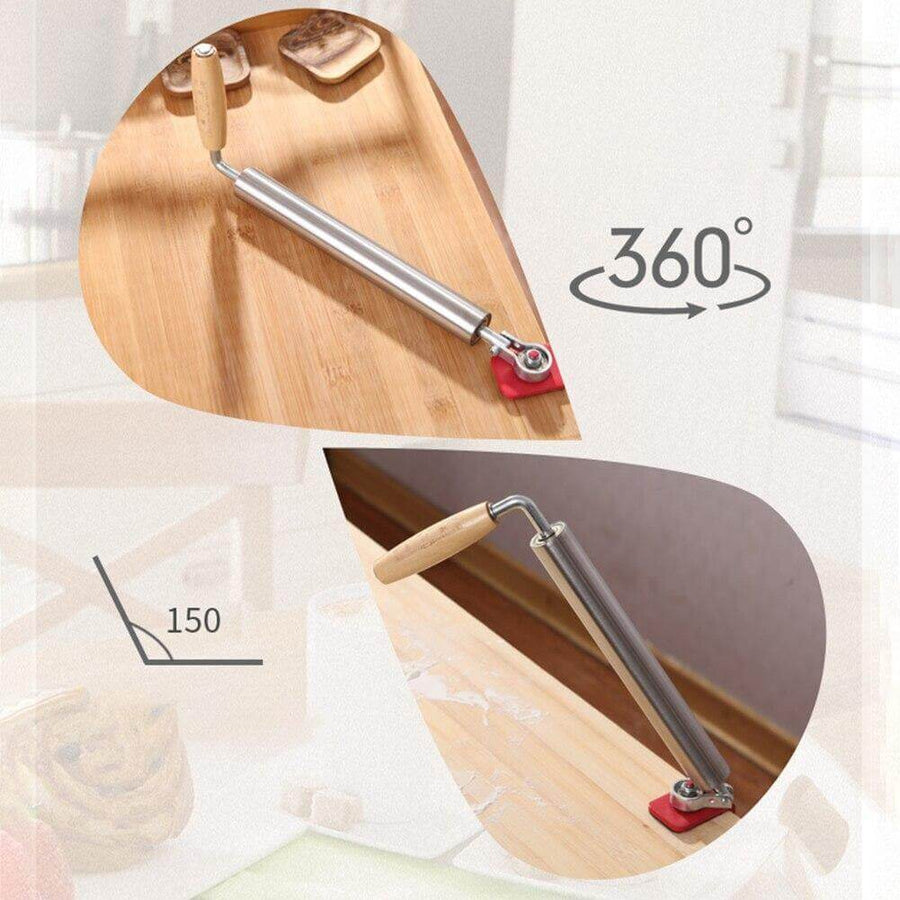Stainless Steel Easy Dough Roller Pin - Image 9