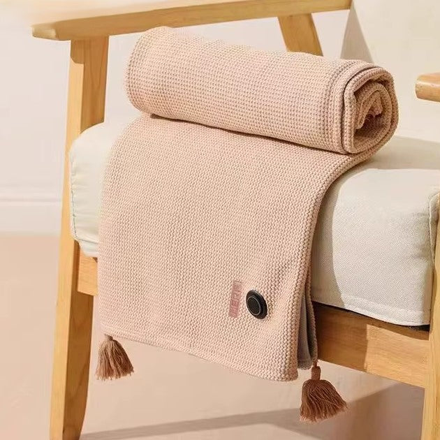 Rechargeable USB Winter Travel Heating Blanket - Image 0