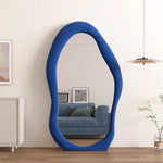 Wavy-Curvy-Asymmetrical Irregular Large Mirror