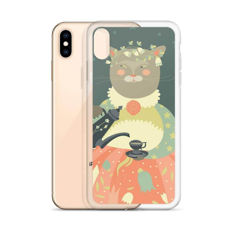 Cute Cat Lady iPhone Case - Image 17