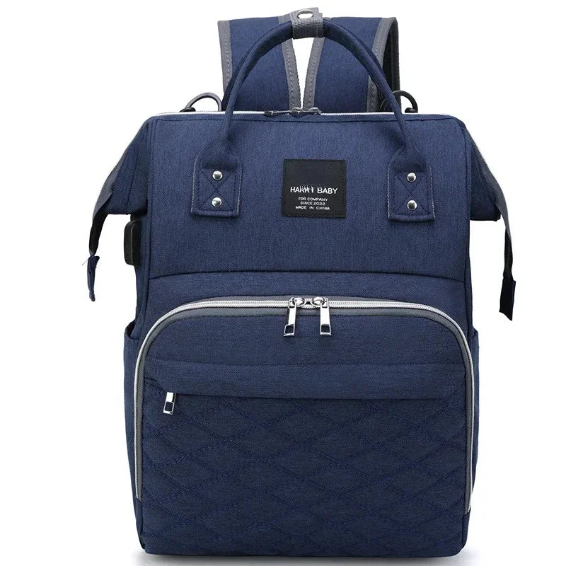 Baby Diaper Large Capacity Stylish Modern Backpack - Image 10