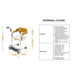 Elderly Patient Transfer Lift Handicapped Wheelchair