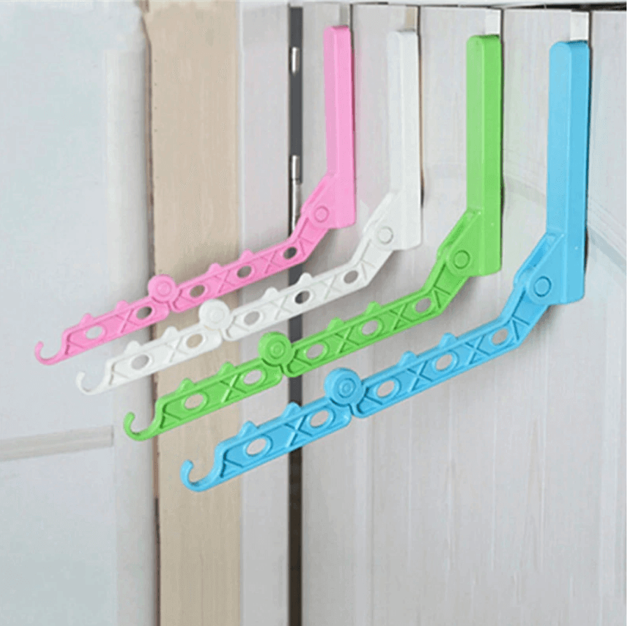 Foldable Over-The-Door Drying Hanging Rack - Image 2