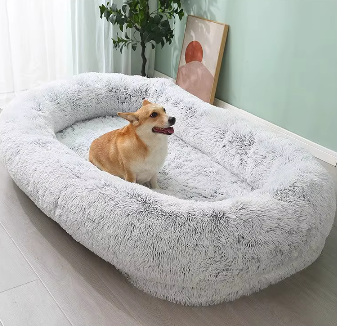 Oversized Ultra Plush Cozy Nest Floor Bed - Image 5
