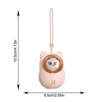 Cute Cat Mini Electric Hand Warmer Power Bank - Image 8