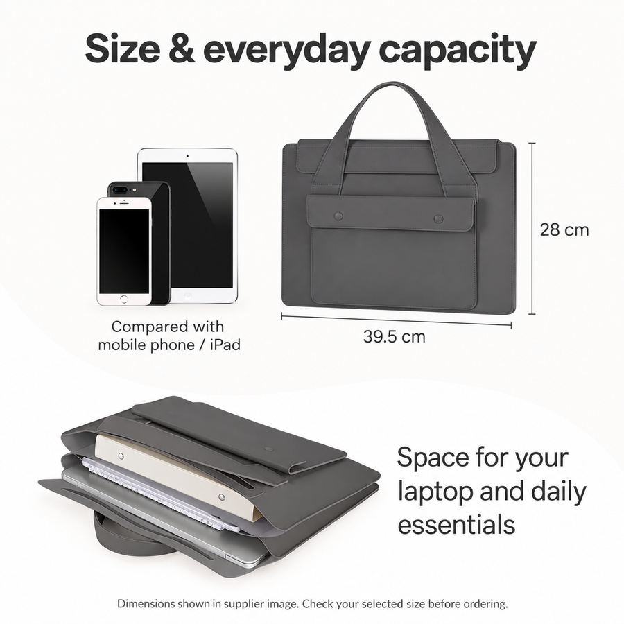Supplier dimensions and capacity