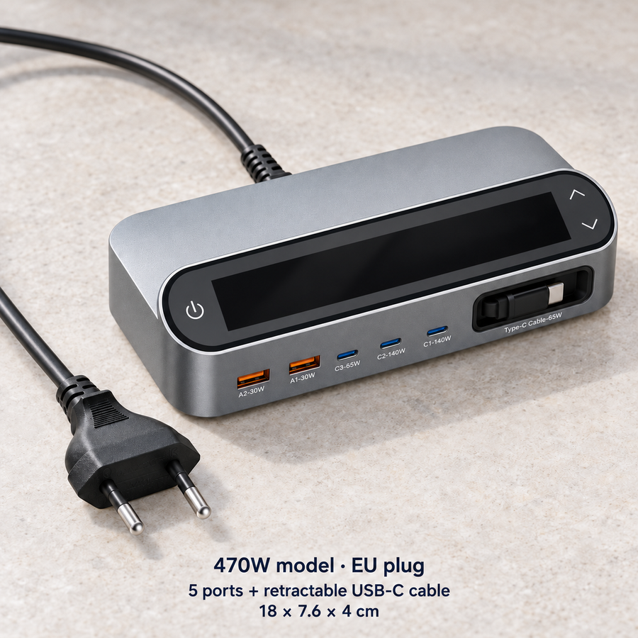 470W model · EU plug