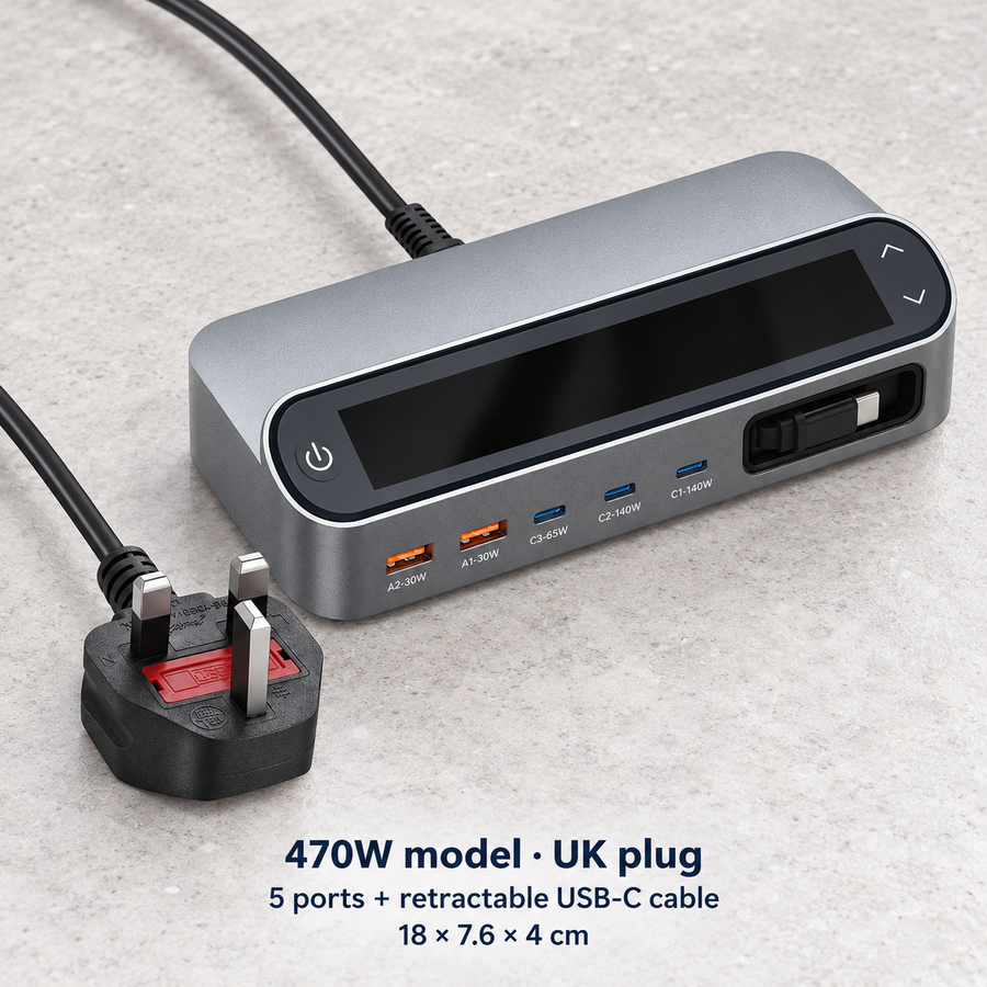 470W model · UK plug