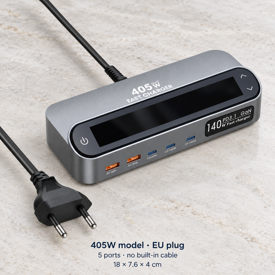 405W model · EU plug