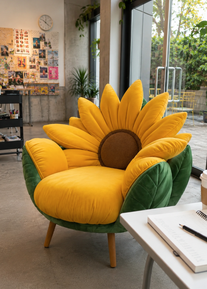 Sunflower Comfort European Sofa Chair