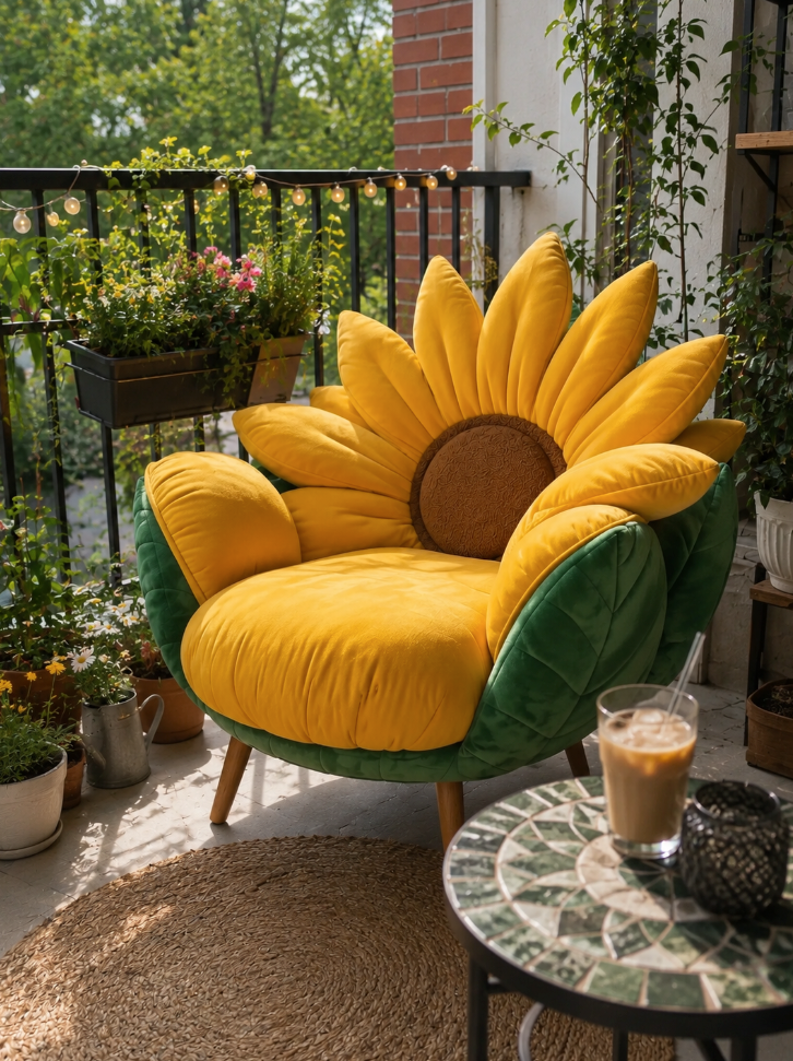 Sunflower Comfort European Sofa Chair