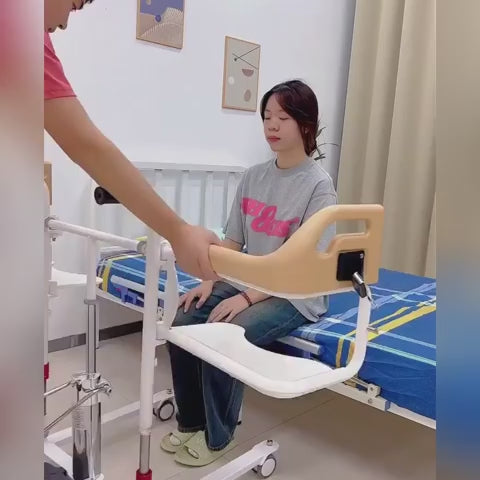 Elderly Patient Transfer Lift Handicapped Wheelchair - Image 4