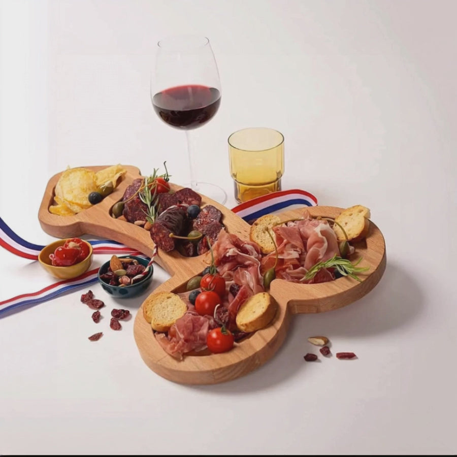 Funny Adult-Themed Multi-Compartment Serving Board - Image 5