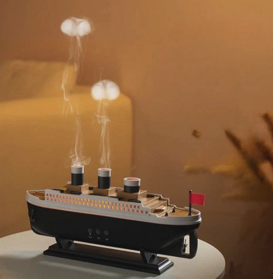 Luxury Ocean Liner Electric Aromatherapy Air Humidifier - Image 7