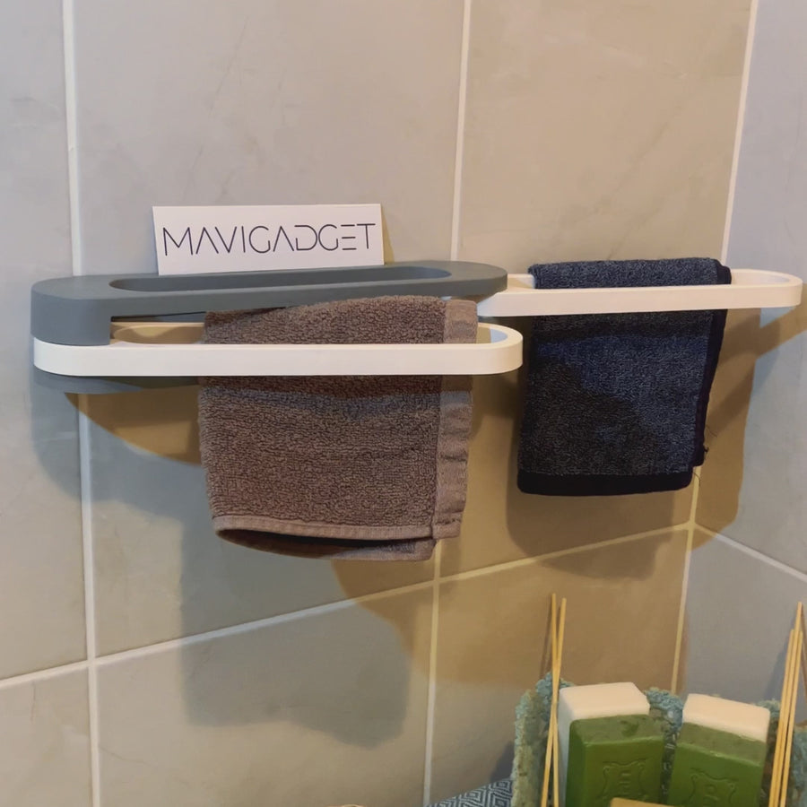 3in1 Space Saver Wall Hanging  Slipper Hanger - Image 0