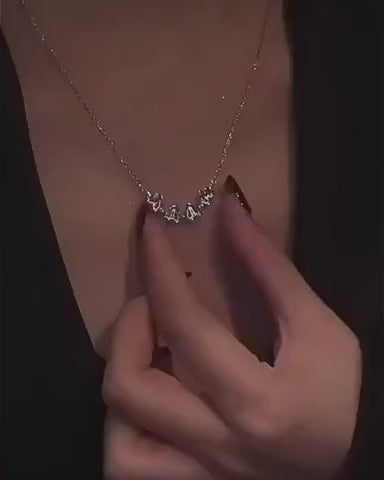 Cute Four Heart Magnet Necklace - Image 0