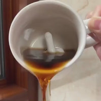 Middle Finger Ceramic Mug - Image 2