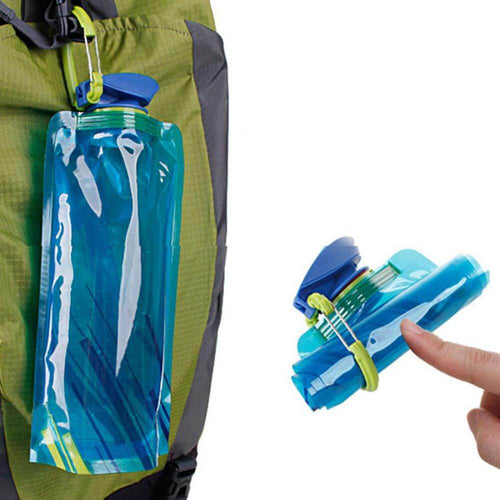 Reusable Foldable Flexible Water Bottle - Image 0