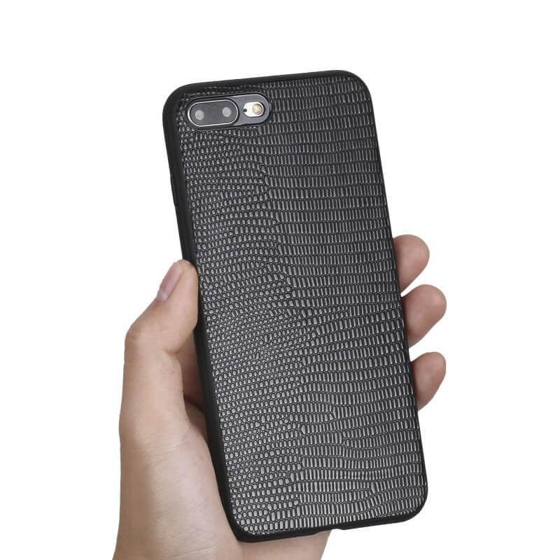 Lizard Texture Leather iPhone Case - Image 3