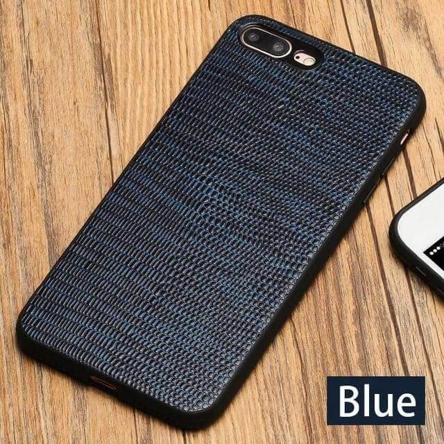 Lizard Texture Leather iPhone Case - Image 7
