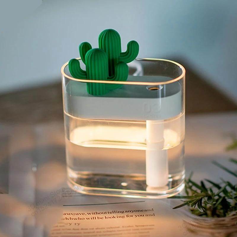Ultrasonic Cactus Air Humidifier - Image 0