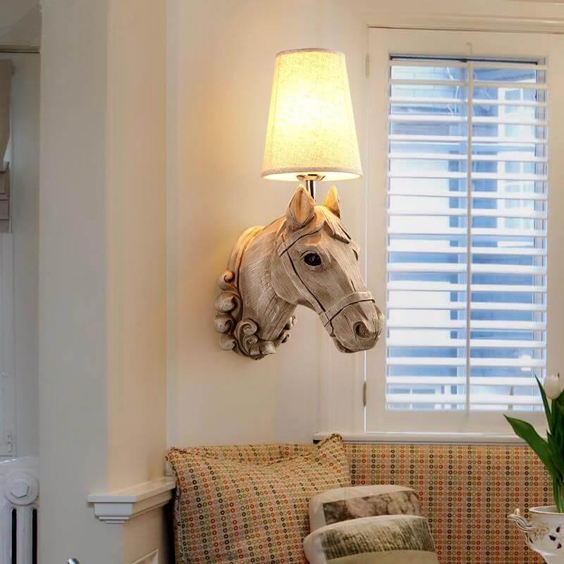 Nordic Horse Wall Lamp - MaviGadget