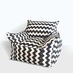 Lazy Beanbag Lounger Sofa Chair - Image 24
