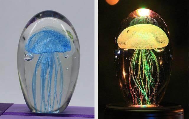 Crystal Jellyfish LED Lamp - Image 2