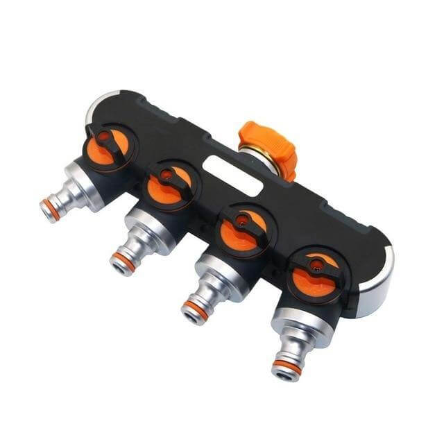 4-way Garden Hose Faucet Splitter Connector - Image 10