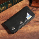 Retro Handmade Wallet Case for iPhone - MaviGadget