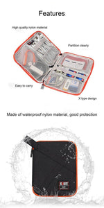 Travel Smart Electronic Case Organizer