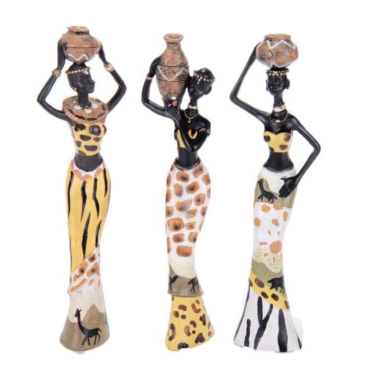 3 Women Art Love Figurine