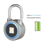 Smart Anti-theft Fingerprint Keyless Padlock - MaviGadget